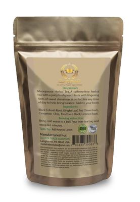 MENOPAUSE HERBAL TEA -, menopause relief, black cohosh supplements women, ginkgo biloba tea leaves, licorice root, Menopause Tea for Cooling, red clover, Eleuthero Root Menopause Tea Energy Boost