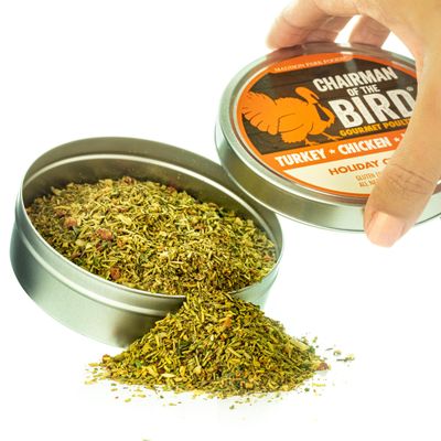 Chairman of the Bird Gourmet Turkey Rub - Best Thanksgiving All-In-One Herb Seasoning