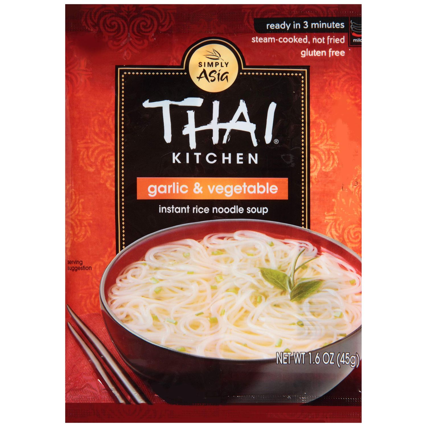 Thai Kitchen Instant Rice Noodle Soup, 1.6 oz (Pack of 24)