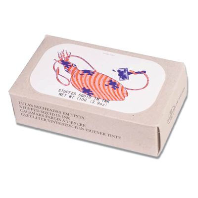 Jose Gourmet Stuffed Squids in Ink, 110g