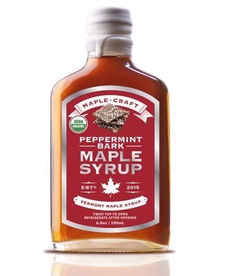 Maple Craft Foods, Peppermint Bark Vermont Maple Syrup (Organic)