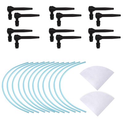 Maple Syrup Tree Tapping Kit, 12pcs Maple Syrup Tubes 12pcs Maple Taps with 2pcs Maple Sap Filters Maple Sugaring Starter Kit for Beginners Maple Sap Collectors