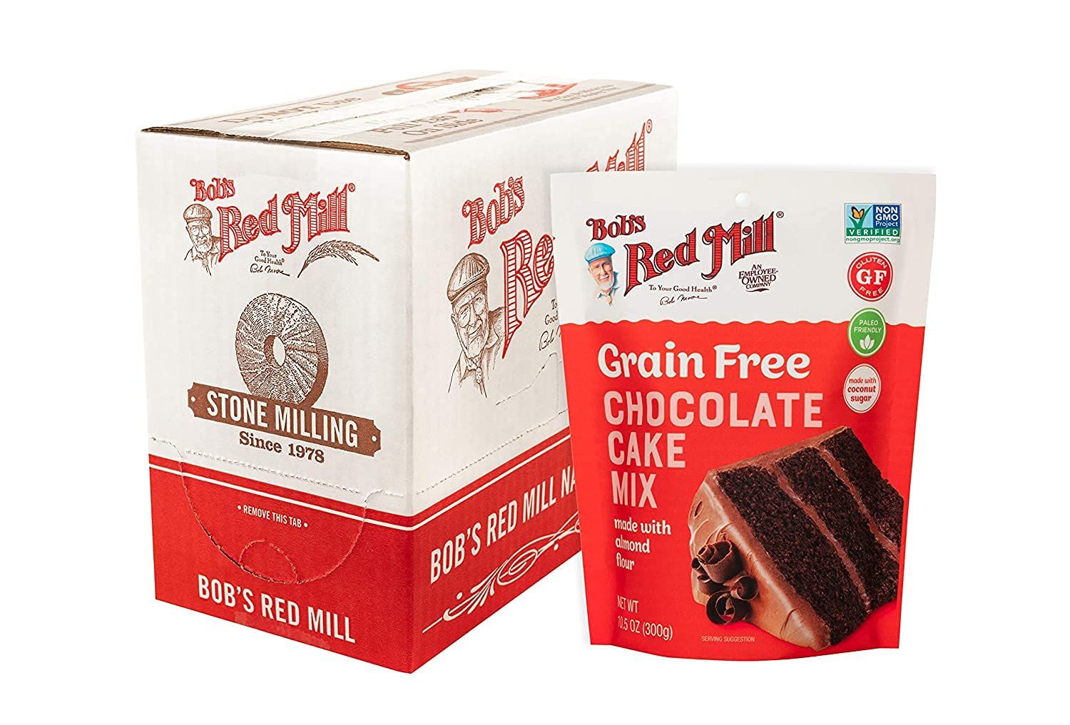 Bob&#39;s Red Mill Chocolate Cake Mix,10.5 oz (Pack of 2)