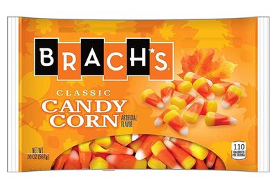 Brach&#39;s Candy Corn, Made with Real Honey, Classic Halloween Treat, Large 20 Ounce Bag