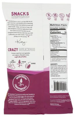 Quinn Maple Almond Butter Filled Pretzel Nuggets, 5oz Bag
