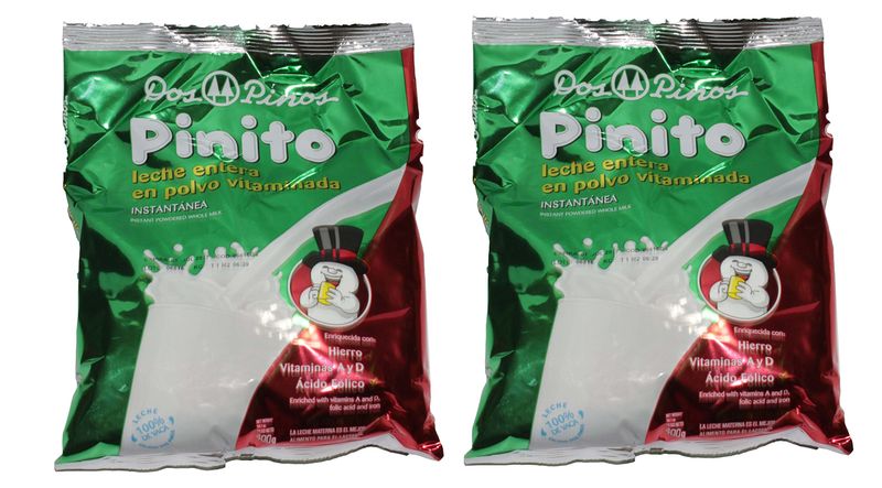 Dos Pinos Powdered Milk Leche Pinito 14.1oz (pack of 2) 28.2oz Total, From Costa Rica