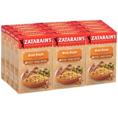 Zatarain&#39;s Rice Pilaf, 6.3 oz (Pack of 12)