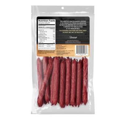 Yellowstone by Cattleman's Cut Hunter's Sausage Sticks, 8 Ounce