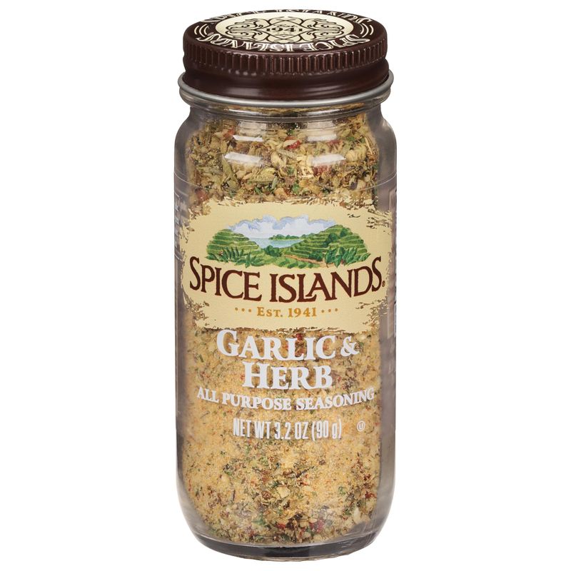 Spice Islands All-Purpose Seasoning Blends, Garlic &amp; Herb, 3.2 Ounce