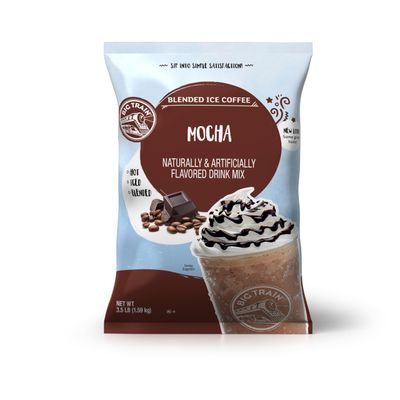 Big Train Mocha Blended Ice Coffee Beverage Mix, 3.5 Pound (Pack of 1)