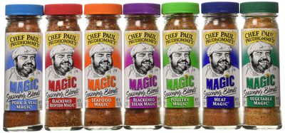 Chef Paul Prudhomme&#39;s Magic Seasoning Blends ~ Magic 7-Pack, Qty. 7 2-Ounce Bottles