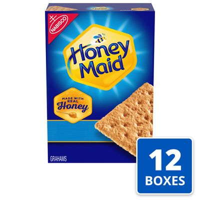Honey Maid Honey Graham Crackers, 12 - 14.4 oz Boxes