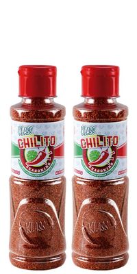 Klass Chilito | Chili Lime Powder | Mexican Seasoning | Duo Pack of 14oz Bottle (Pack of 2) Add a Spicy Mexican Twist - Sugar &amp; Gluten Free