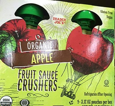 Trader Joe&#39;s Organic Apple Sauce Fruit Crushers