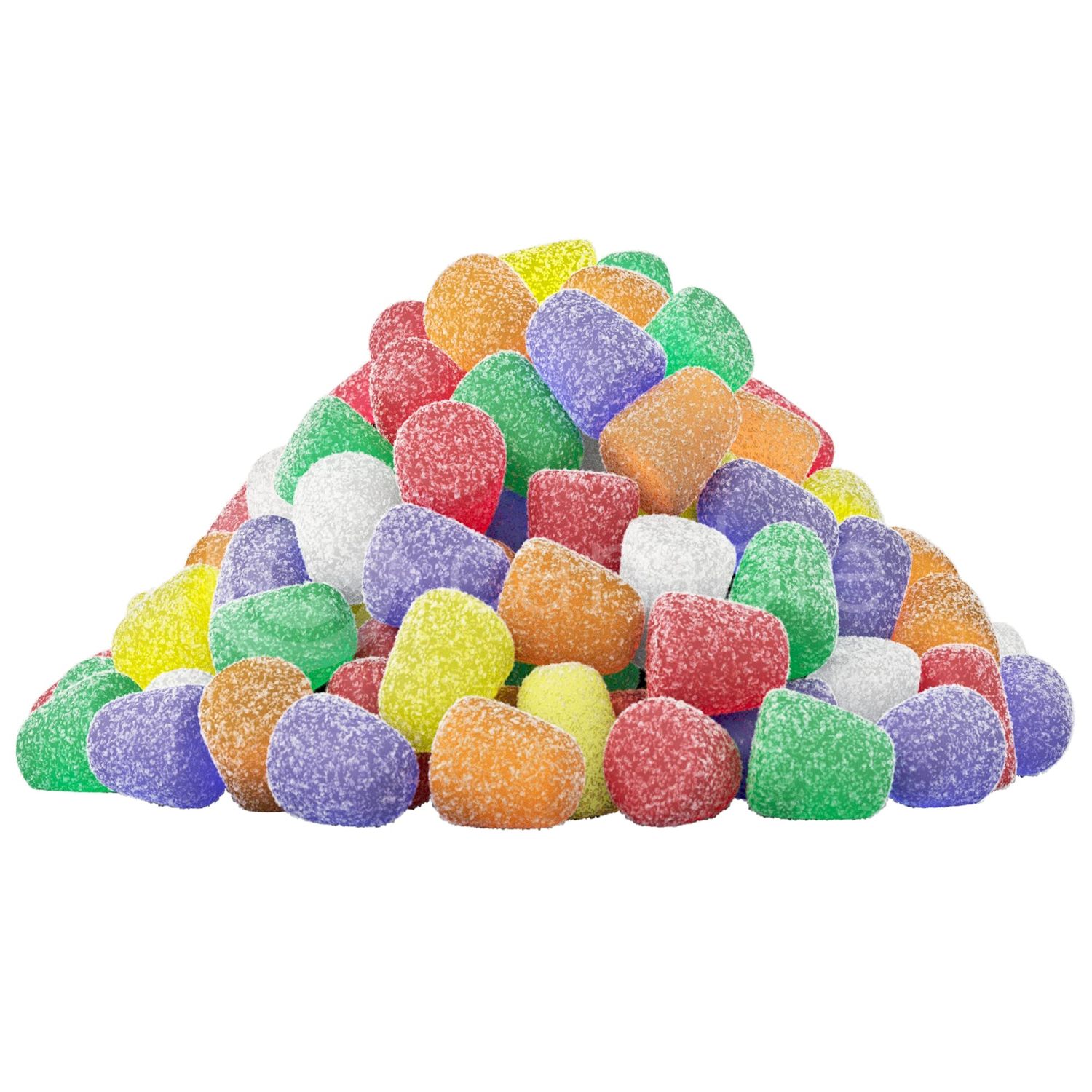Cambie - Spice Drops Candy, Assorted Flavors Gumdrop Jellies, Classic Old Fashioned Bulk Spice Gum Drops Candy In Variety of Flavors, Freshly Packaged in Resealable Pouch - 2 lbs