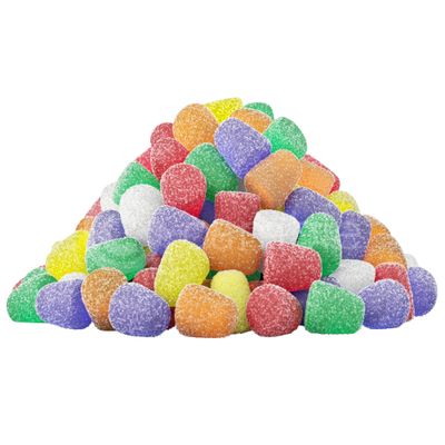 Cambie - Spice Drops Candy, Assorted Flavors Gumdrop Jellies, Classic Old Fashioned Bulk Spice Gum Drops Candy In Variety of Flavors, Freshly Packaged in Resealable Pouch - 2 lbs