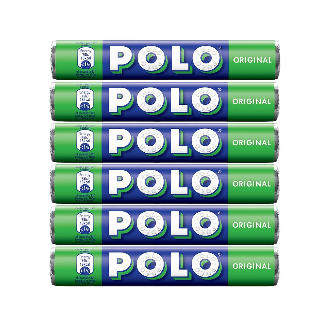 Polo Mints Rolls (Pack 6 Rolls)
