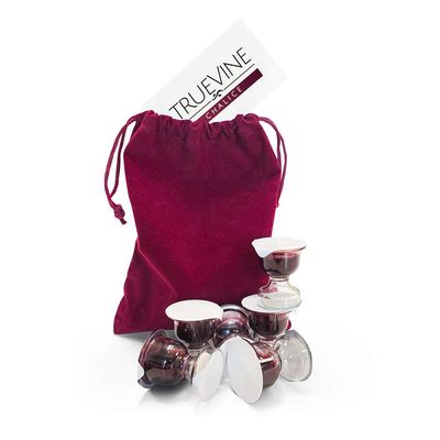 TrueVine Chalice Communion Cups and Wafer Set - Prefilled Cups w/Fresh Unleavened Bread &amp; Grape Juice - Carefully Packaged &amp; Easy to Open Elements for your Church Services, Fits in Trays (100 Count)