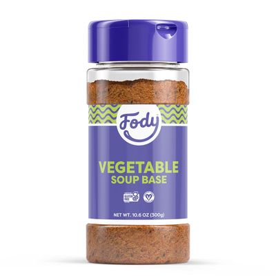 Fody Foods Vegetable Soup Base | Low FODMAP Certified | Gut Friendly No Onion No Garlic | IBS Friendly Kitchen Staple | Gluten Free Lactose Free | 10.6 Ounce