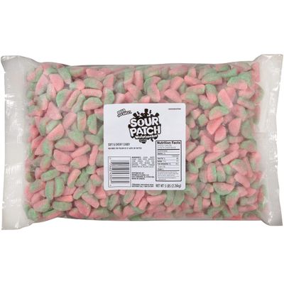 SOUR PATCH KIDS Watermelon Soft &amp; Chewy Candy, Bulk Candy, 5 lb