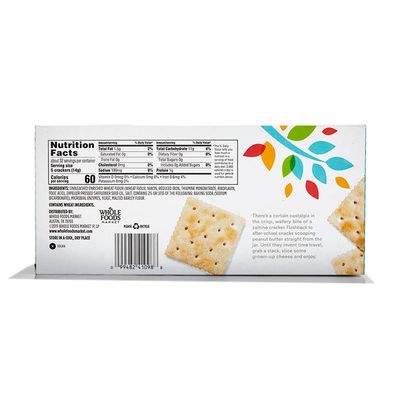 365 by Whole Foods Market, Salted Saltine Crackers, 16 Ounce