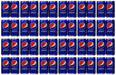 Pepsi Cola Soda 7.5oz Mini Cans 3/8 Packs (24 Cans)
