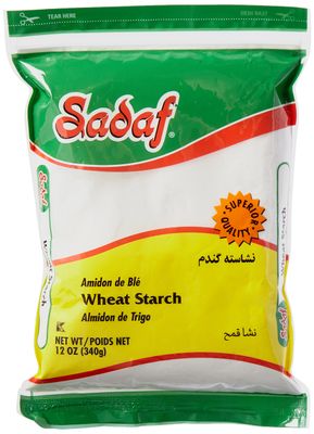 Sadaf Wheat Starch - Cook Asian dishes with  - Bugday Nisastasi - Kosher, Halal and Vegan - 12 oz bag