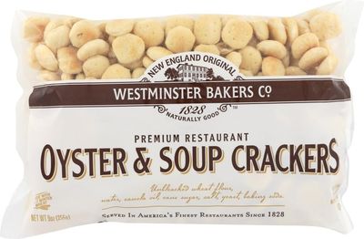 New England Original Westminster Bakeries Oyster and Soup Crackers, 9 Ounce Bag (2 Pack)