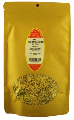Marshalls Creek Spices DILL ONION &amp; HERB BLEND 5 ounce ECO Friendly Kraft Stand-up Pouch