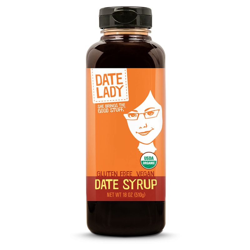 Award Winning Organic Date Syrup 18 oz Squeeze Bottle | Vegan, Paleo, Gluten-free &amp; Kosher | Sugar Substitute | More Nutrition Than Maple Syrup or Honey