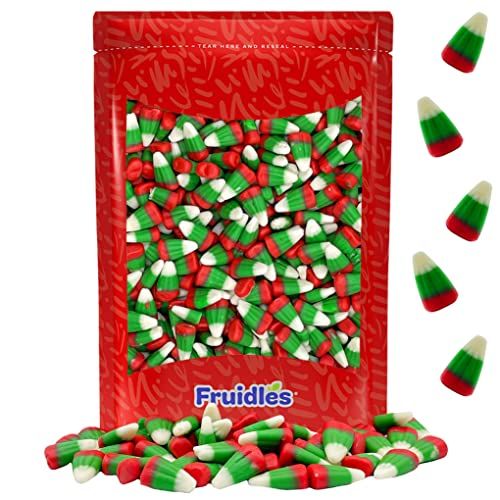 Fruidles Christmas Candy Corn Holiday Treats, Gluten Free, Fun &amp; Festive Holiday Snacking Treat (Half-Pound)