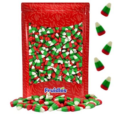 Fruidles Christmas Candy Corn Holiday Treats, Gluten Free, Fun &amp; Festive Holiday Snacking Treat (Half-Pound)