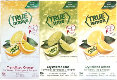 True Lemon, True Lime &amp; True Orange Dispenser Packets 100ct each (3pk)