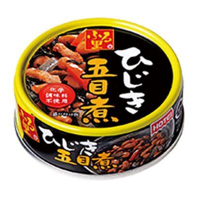 Hijiki Gomoku Boiled Side Dishes 2.6oz 4pcs Japanese Canned Food Hotei Foods Ninjapo
