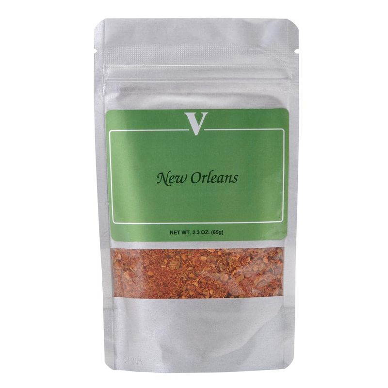 Victoria Taylor&#39;s New Orleans Seasoning - 2.3 Ounce Pouch - Bring Authentic Cajun and Creole Flavor to Your Dishes
