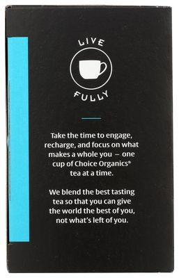 Choice Organics - Organic White Elderflower Tea (1 Pack) - Organic White &amp; Green Tea - 16 Tea Bags