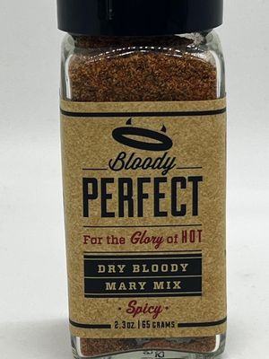 Saint Lucifer Spice Co Bloody Perfect Bloody Mary 2.3 oz Shaker, Made In The USA, Gluten Free, Sugar Free, Vegan, Vegetarian, Perfect for a drink or even as a topping on your seafood