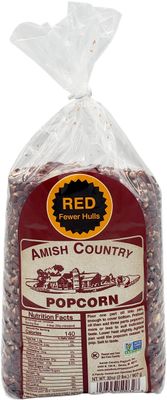 Amish Country Popcorn | 2 lbs Bag | Red Popcorn Kernels | Old Fashioned, Non-GMO and Gluten Free (Red - 2 lbs Bag)