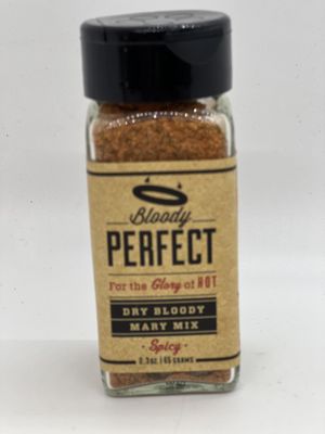 Saint Lucifer Spice Co Bloody Perfect Bloody Mary 2.3 oz Shaker, Made In The USA, Gluten Free, Sugar Free, Vegan, Vegetarian, Perfect for a drink or even as a topping on your seafood