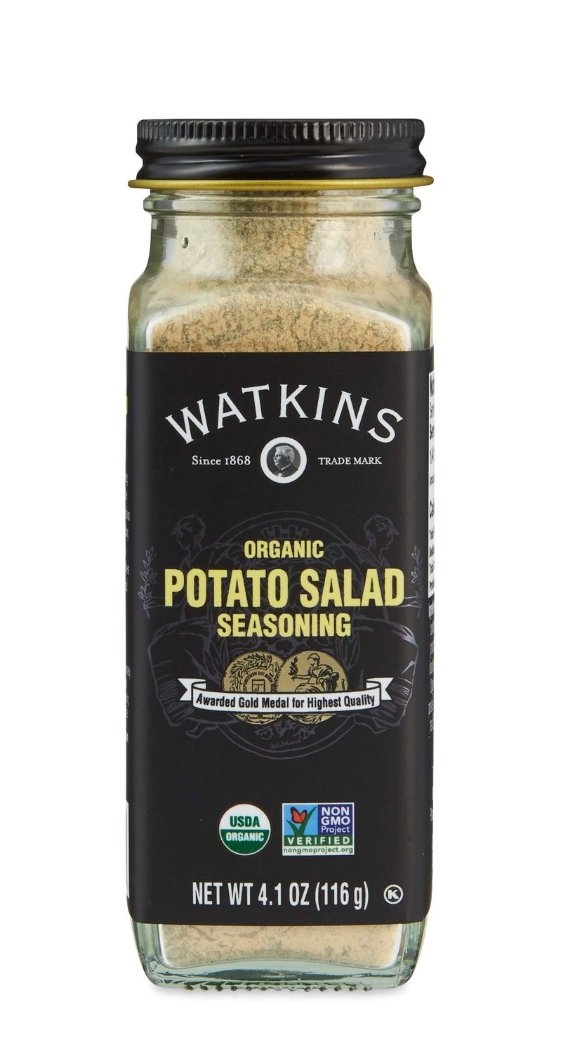 Watkins Gourmet Organic Spice Jar, Potato Salad Seasoning, Non-GMO, Kosher, 4.1 oz. Bottle, 1-Pack