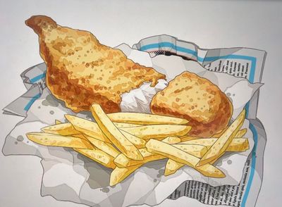 Fish &amp; Chip Shop Style Non-Brewed Condiment 1L, Refill Pack for Vinegar Bottle - British Chippy