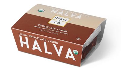 HEBEL &amp; CO Chocolate Chunk Halva - 8 oz | Certified USDA Organic, Gluten Free, Kosher &amp; Vegan