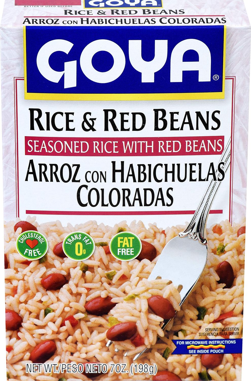 Goya Foods Rice and Red Beans, Seasoned Rice Mix, 7 Ounce