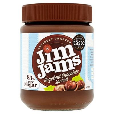 JimJams 83% Less Sugar Hazelnut Chocolate Spread 350g