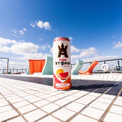 REIGN Storm, Citrus Zest, Fitness &amp; Wellness Energy Drink, 12 Fl Oz (Pack of 12)