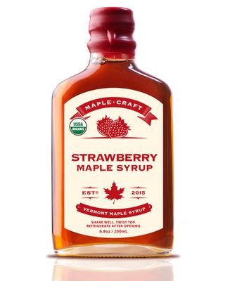 Maple Craft Foods, Strawberry Vermont Maple Syrup (Organic)