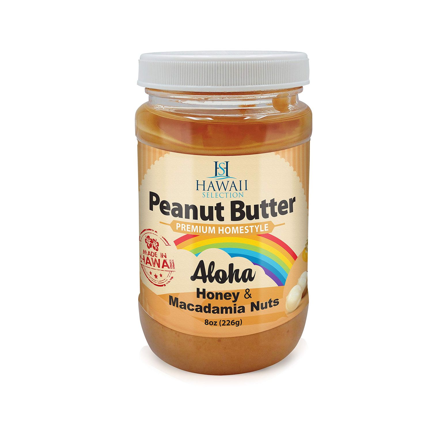 Hawaii Selection/Peanut Butter/Premium Home style/Honey &amp; Macadamia nut/ 8oz (225g)
