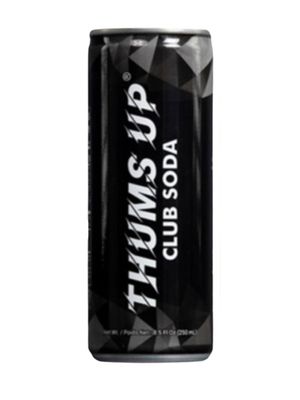 6 X Thums UP Club Soda 250ml/ 8.4 Fl. Oz Each (PACK OF 6)