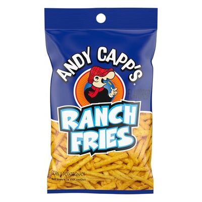 Andy Capp&#39;s Ranch Fries Snacks, 3-oz Bag (Pack of 12)