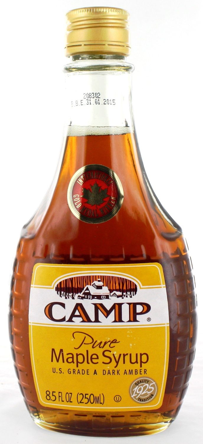 Camp 100% Pure Maple Syrup, 8.5-Ounce Bottle